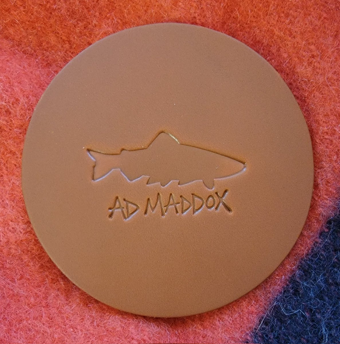New logo for all my leather goods 🐟😍
admaddox.com 

#admaddoxart #admaddoxstudios #leathergoods #flyfishingmerchandise