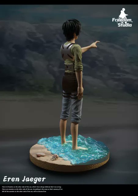 93figure's tweet photo. 【PRE-ORDER】Freedom STUDIO AATTACK ON TITAN Eren Jaeger

➤Brand: Freedom STUDIO
➤Product: Eren Jaeger
➤ES: 100
➤Size: 31*17*17CM
➤Shipping date: Q2 2023 estimated
#93figure #freedomstudio 
#ErenJaeger
#erenyeager
#attackontitan
#anime #collectible 

https://t.co/E2t2mJZndF https://t.co/uslxKnCUdY