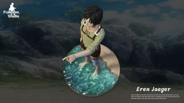 93figure's tweet photo. 【PRE-ORDER】Freedom STUDIO AATTACK ON TITAN Eren Jaeger

➤Brand: Freedom STUDIO
➤Product: Eren Jaeger
➤ES: 100
➤Size: 31*17*17CM
➤Shipping date: Q2 2023 estimated
#93figure #freedomstudio 
#ErenJaeger
#erenyeager
#attackontitan
#anime #collectible 

https://t.co/E2t2mJZndF https://t.co/uslxKnCUdY