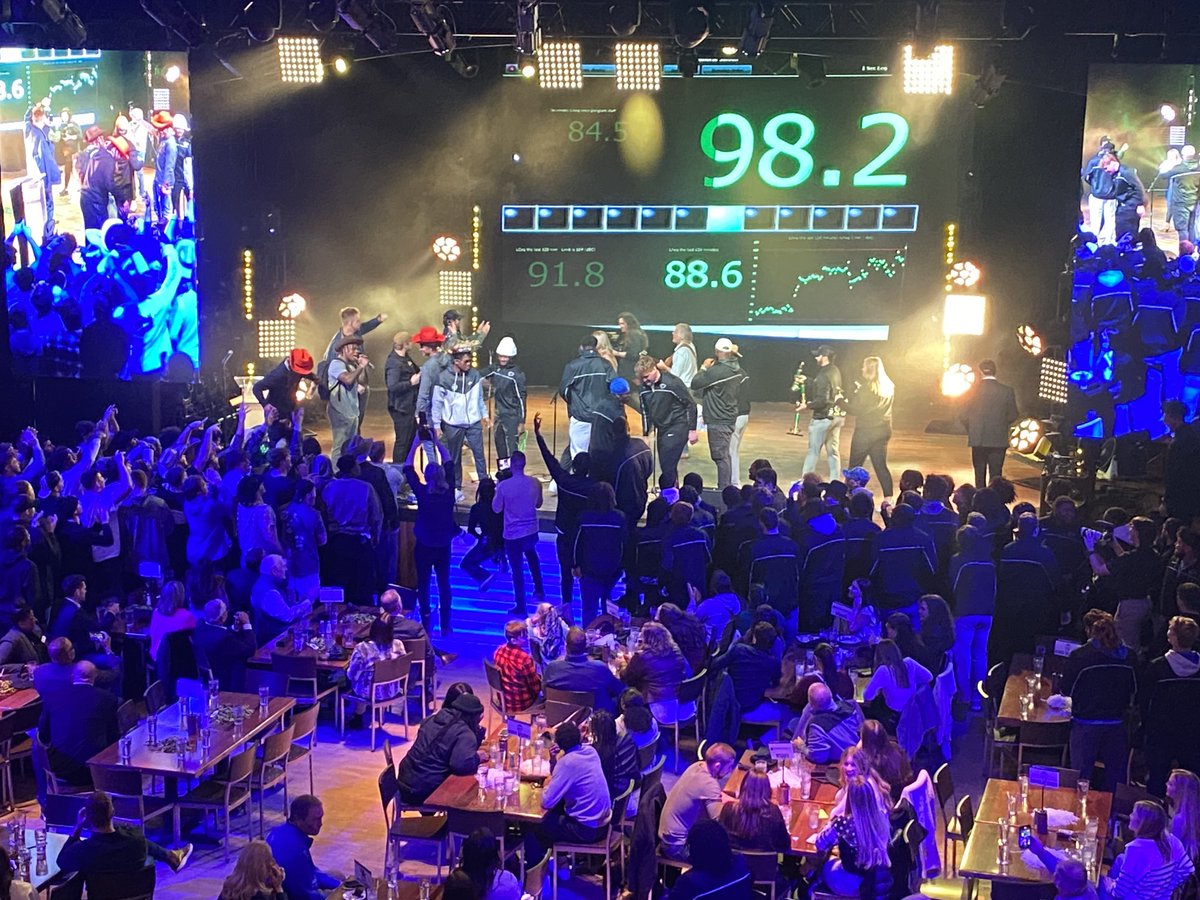 JeffPiecoro's tweet photo. Wild horse Saloon hosting UK and Iowa a little fun before the game. https://t.co/iEBxiUrKP1