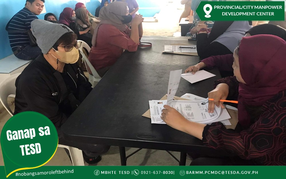 tesdaofficial's tweet photo. Sumailalaim sa screening process ang nasa 50 na Trainers Methodology scholars sa ilalim ng BSPTVET TTPB Scholarship Program. Ito ay isinagawa ng mga facilitators mula sa Provincial/City Manpower Development Center, kasama ang MBHTE TESD LDS Provincial Office.
#LevelUpSaTESDA https://t.co/WoaHLixxGk