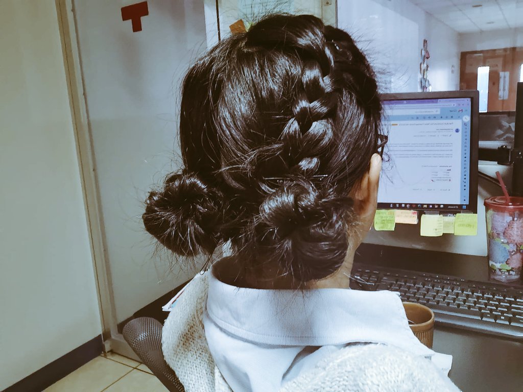 Leti_Be's tweet photo. Mi peinadito para ya no espantar tanto https://t.co/FB1oQTcOlZ