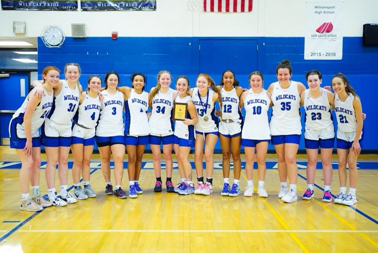 Varsity improves to 7-0 overall with a 44-34 win over Century winning the Richard E Doub Championship! Paige Smith was Tournament MVP, and both Kam Seltzer and Ellie Levasseur earned All-Tournament Team Honors.
