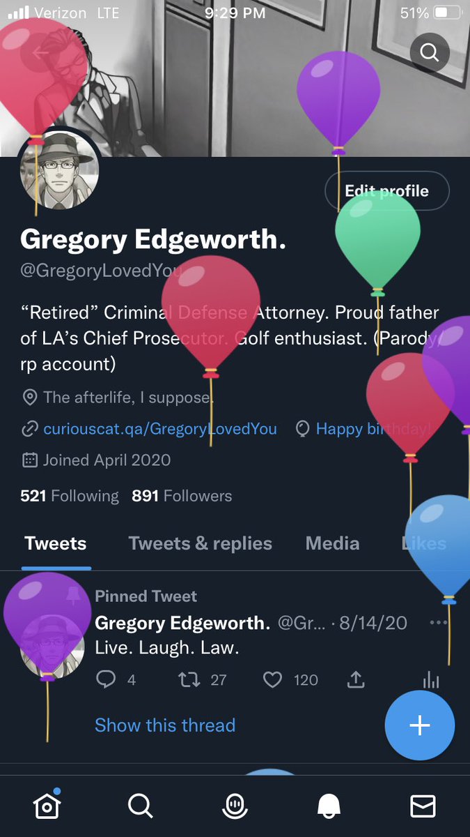 GregoryLovedYou's tweet photo. Happy anniversary to me, I suppose. https://t.co/HWYDFcLWPz