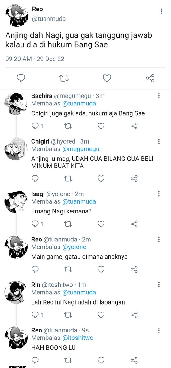 reveqin's tweet photo. #bluelock au
Nagi Seishiro x reader
—Bolos
      •one shot au https://t.co/a51BOEvOXe