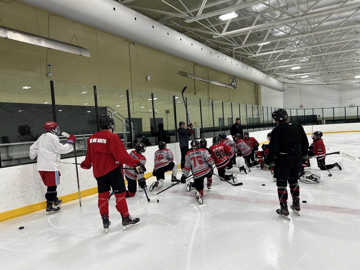 Final tune-up before the Edina tourney. Thanks to Panther Alums Luke Jech, Chase Camilli, and Zach Enebak for coming out and skating with us today! 

#OneAPantherAlwaysAPanther
#WeAreNorth