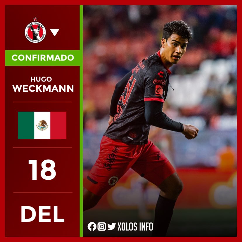 Xolos Info on Twitter "Hugo Weckmann se despide de Xolos. 📸