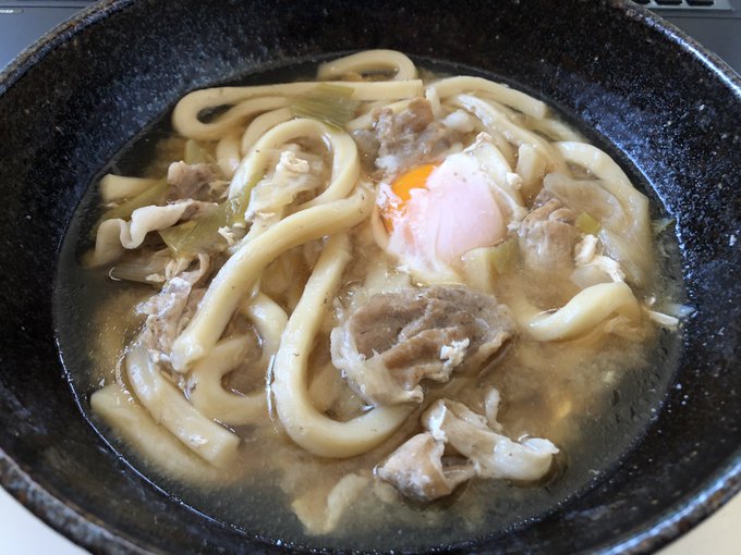 大掃除が終わったでな
うどんを食べるでな 