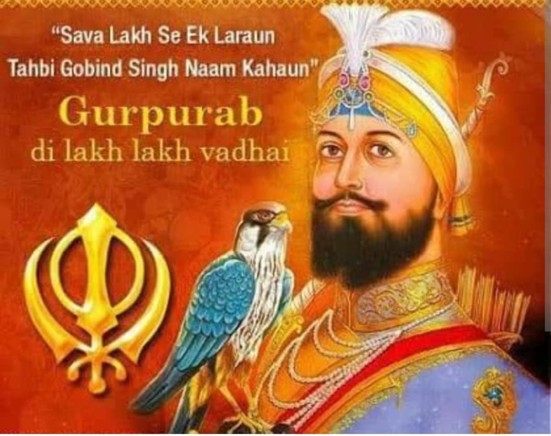 TinyDhillon's tweet photo. सरबंस दानी साहिब ए कमाल श्री गुरु गोबिंद सिंह साहिब जी के प्रकाश पर्व पर देशवासियों को हार्दिक शुभकामनाएँ 

श्री वाहेगुरु जी का खालसा
श्री वाहेगुरु जी की फतेह

जय हिन्द🇮🇳

सरबंस दानी : He Who Sacrificed his Entire Family - Father, Mother, Four Sons (7-18 Yrs) fighting the Moghuls https://t.co/qfYWT362Pl