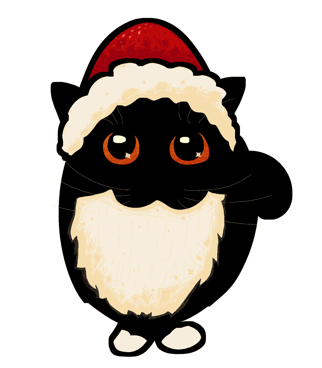 cyanociitta's tweet photo. santa :3 https://t.co/OWhkm7prI5