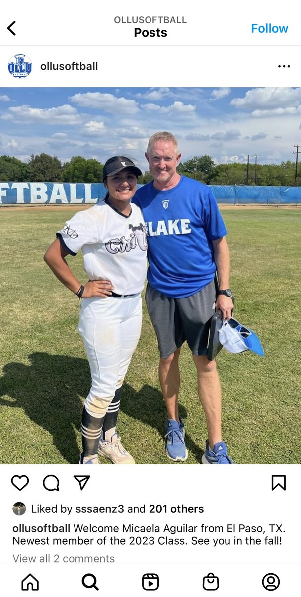 ChilisSolis's tweet photo. Commitment Alert!!
10-year Chili veteran @micaeelaaaa_ will continue her softball career at @OLLUsball.  Mickey is one of the most determined and hard-working athletes in El Paso.  Way to go Mick! #PPC https://t.co/wp7G7PHqBE
