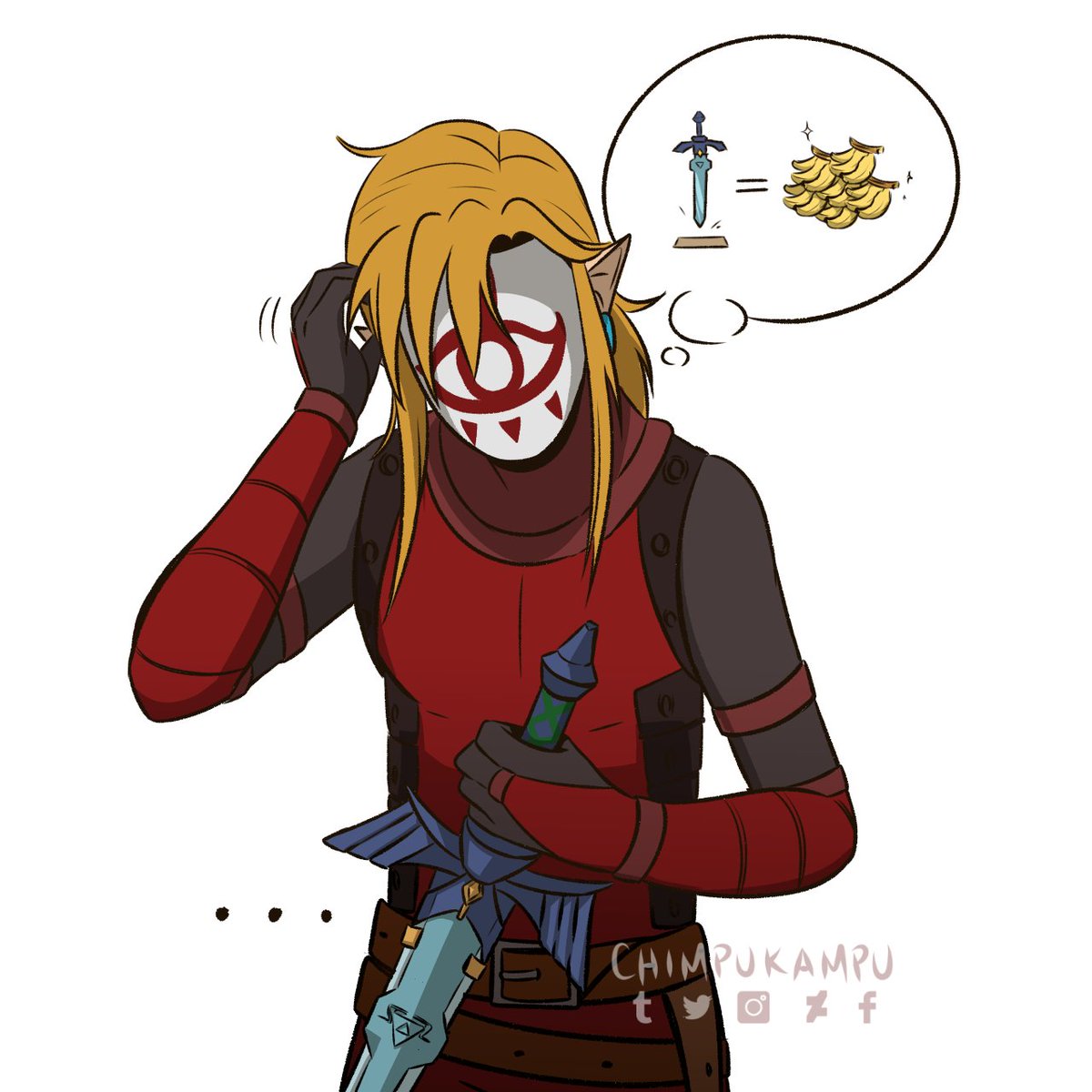 A funny collab with @/ghostgirl19 feat. Yiga!Link 🍌 You can read