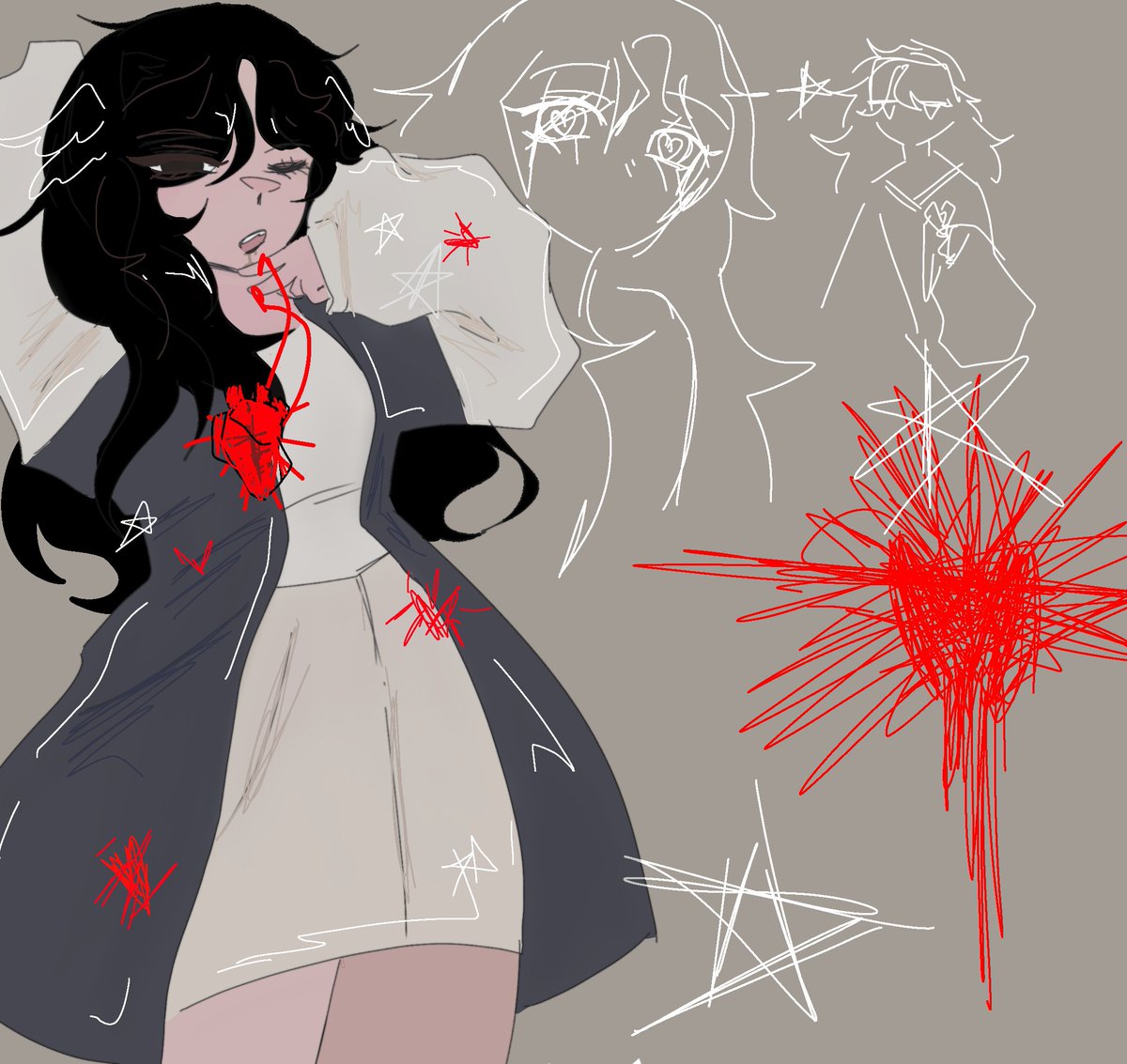 _c4pid's tweet image. Doodles