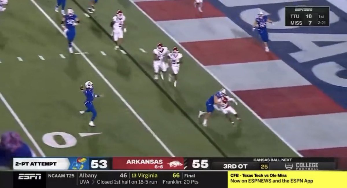 This will haunt me until next season #KUfball