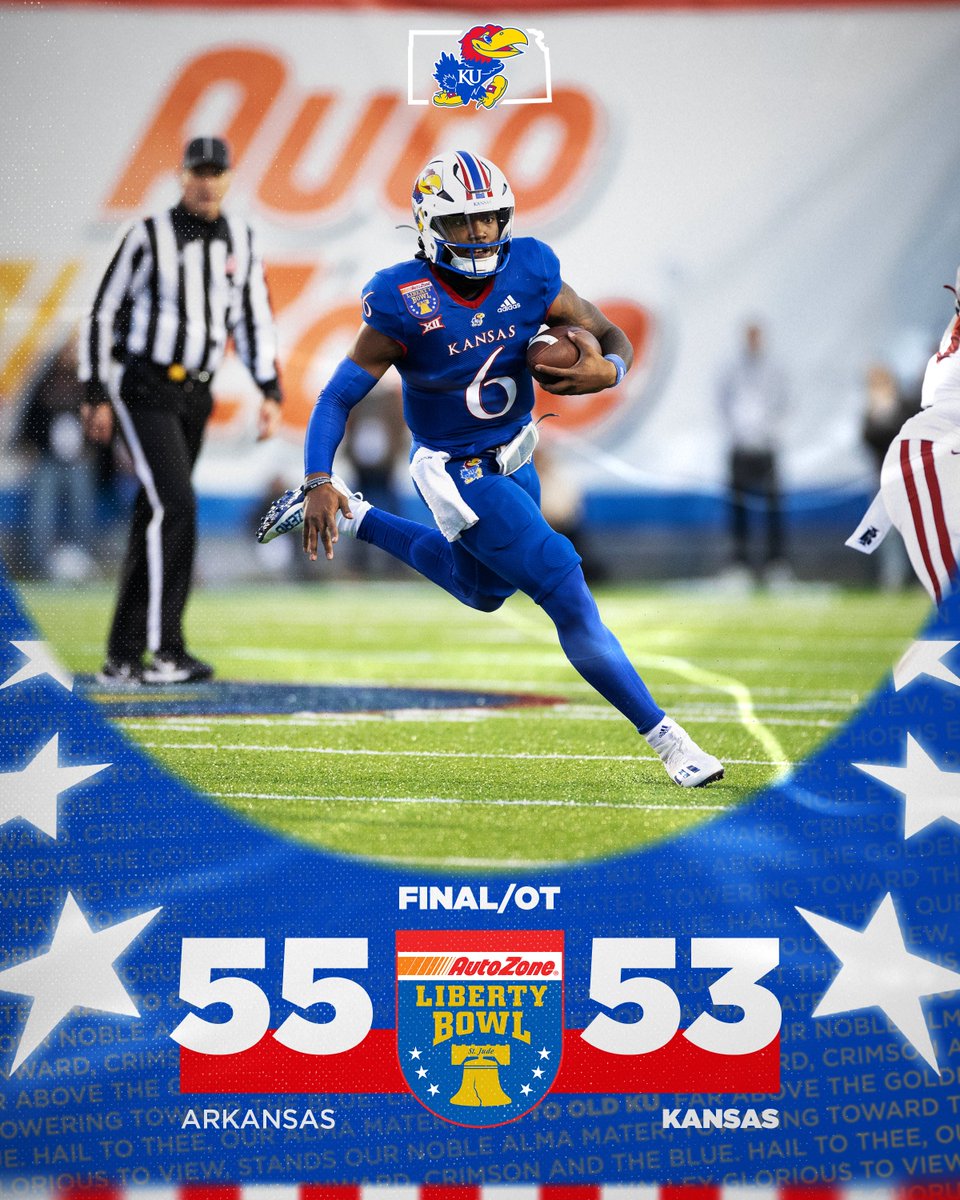 Wow. 
What a game. 
What a season.

Thank you Jayhawk Nation for your incredible support all year long.