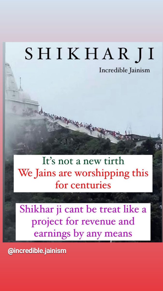 akarshitjain20's tweet photo. #SaveShikharji #shameonbjp #shameonaajtak #bycottbjp https://t.co/VUripAYyD9