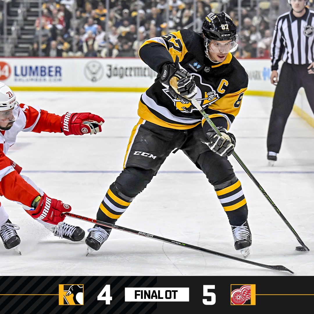 penguins's tweet photo. Final from Pittsburgh. https://t.co/90sms9RwSE