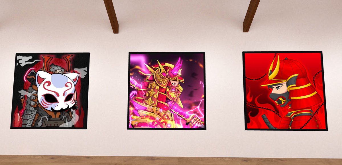 New exhibits!💎✨
Thank you <a href="/Renjirou_nft/">Renji | PHASE 2</a> 
Amazing samurai🥷⚔🖤
#NFTCommunity