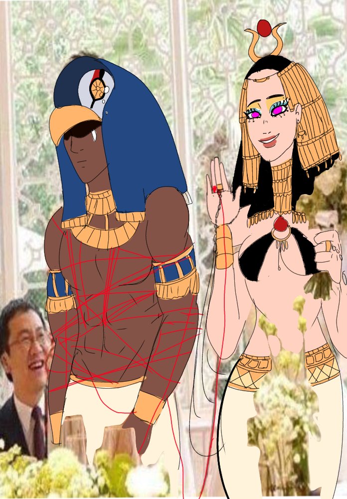 #ENNEAD #Horuseth #horus a este paso veo más posible que horus se case con ella que con seth🥺