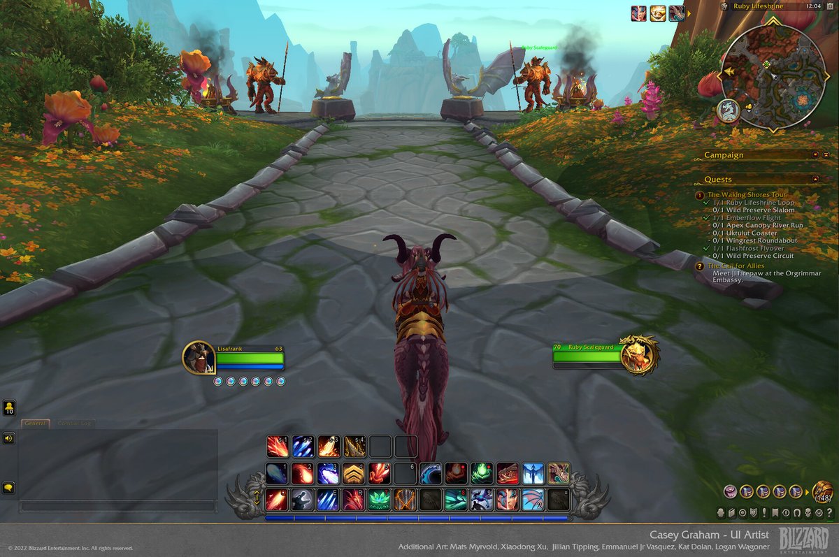 ArtStation Magazine has published an Art Blast of the art of #Dragonflight. We are spotlighting some of the featured artists and the work they do for World of #Warcraft.

Today we're highlighting the work of Casey Graham.

wowhead.com/news/art-blast…