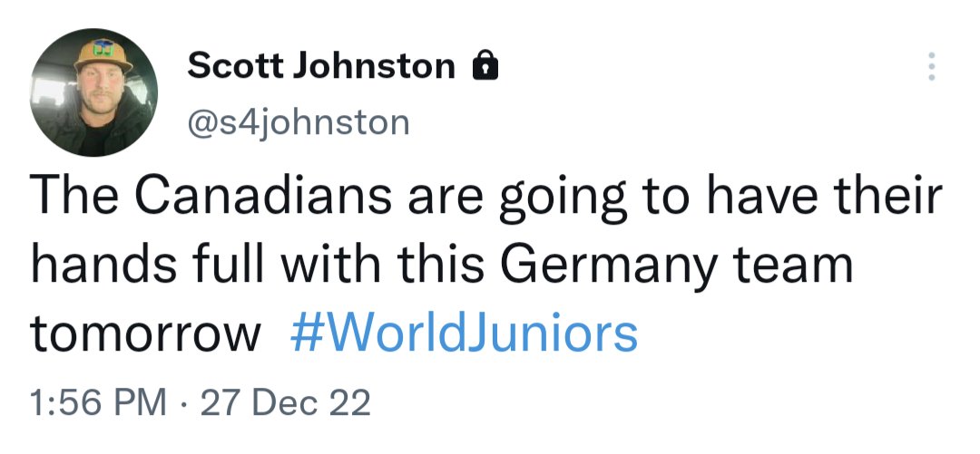 superfitter's tweet photo. @OldTakesExposed #WJC2023 https://t.co/PiA3V2mwUe