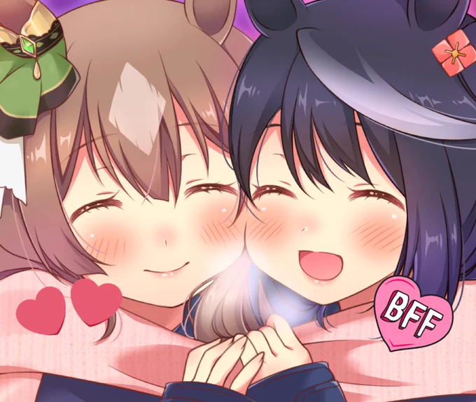 あったかキタサトちゃん(再掲)今からイベ見るぞ! 