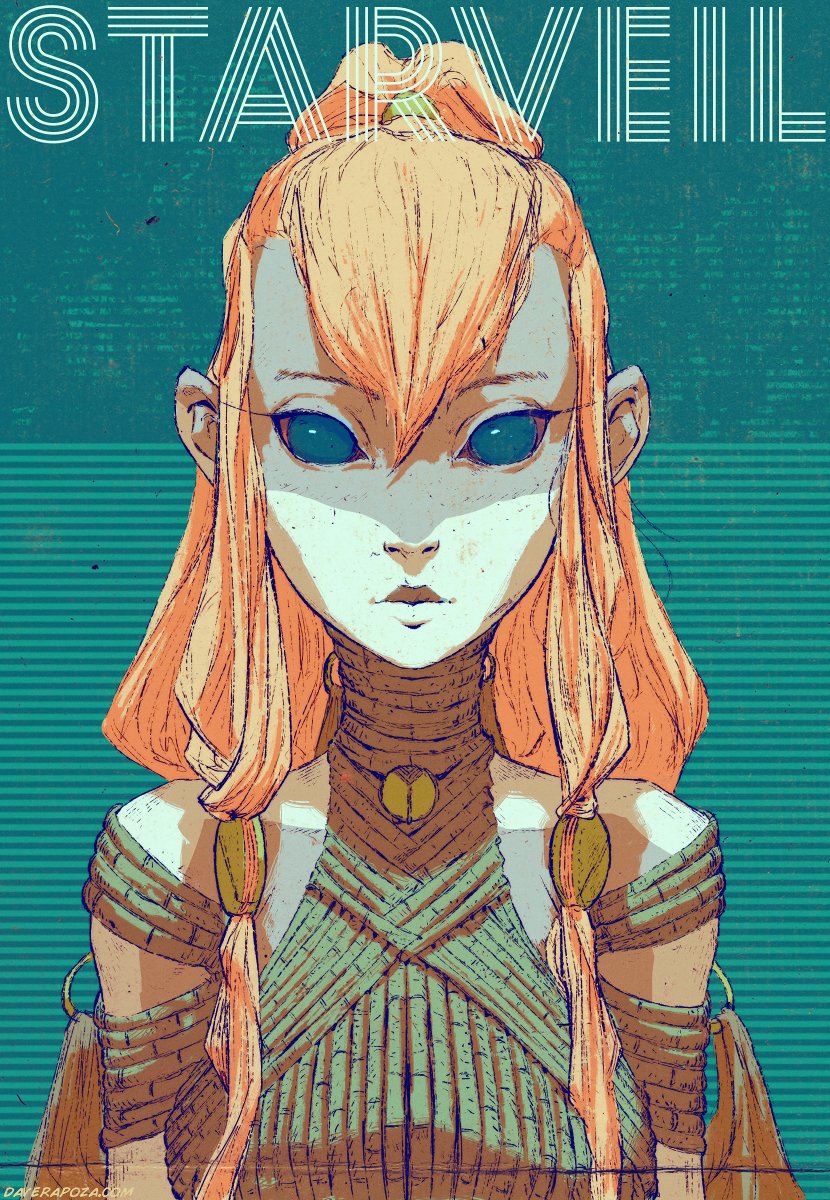 「more portraits 」|Dave Rapozaのイラスト
