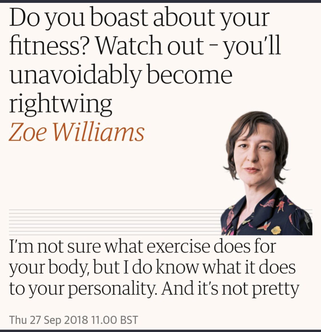 DickMuri's tweet image. Fitness has been an integral part of my life and all of my family. Running, weight lifting, healthy eating, etc. According to some it has affected me politically! Hmmm, maybe the obesity epidemic is a left wing plot!  #fitness #GOP #Zuby