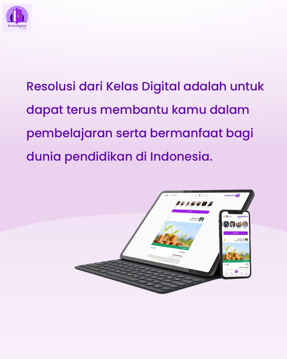 kelasdigital_id's tweet image. Resolusi kelas Digital yaitu untuk tetap konsisten membantu kamu dalam belajar dan terus bermanfaat bagi pendidikan Indonesia. 

Kalau kamu, apa resolusi tahun 2023? 

#KelasDigital #LearningSharingCollaborate #LiftimeLearning