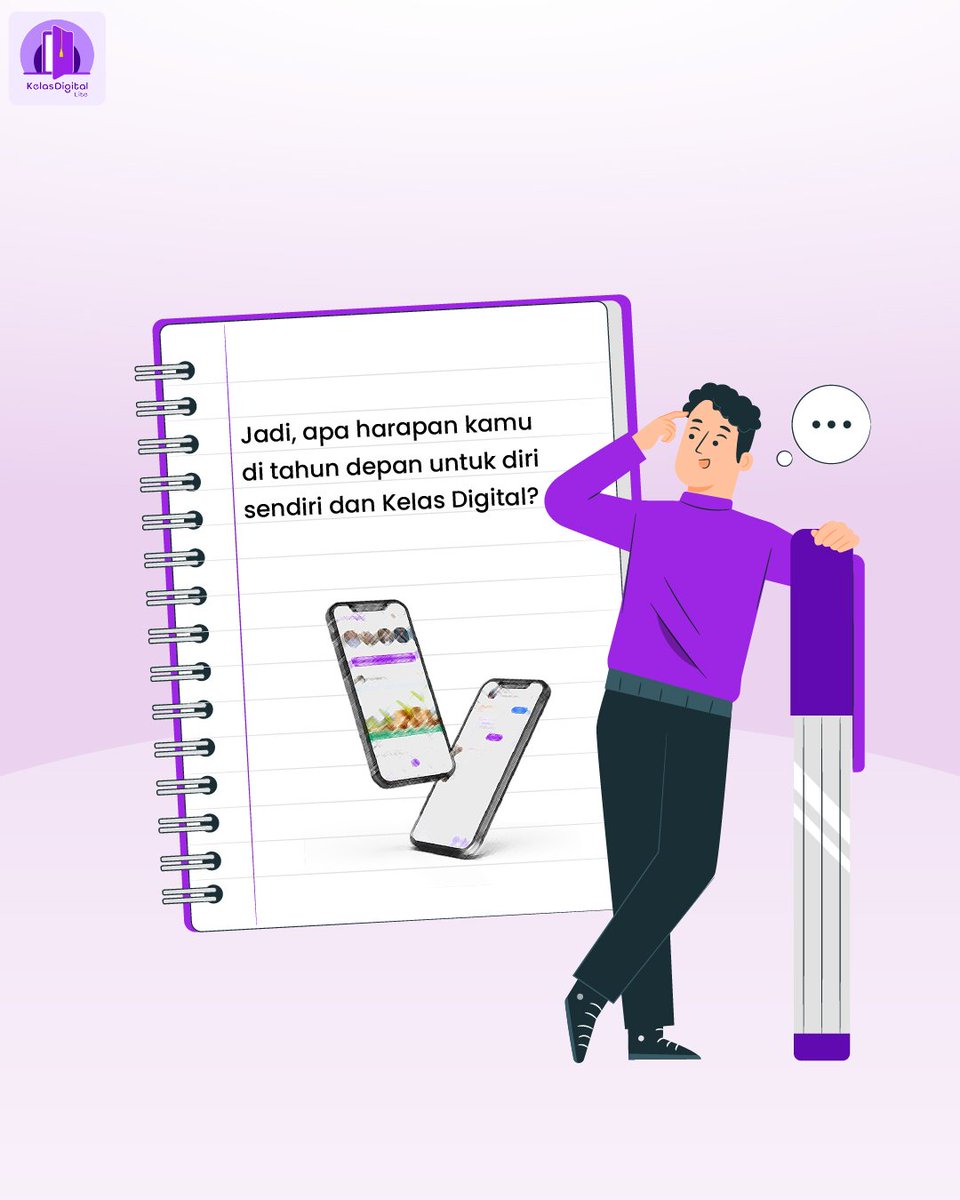 kelasdigital_id's tweet image. Resolusi kelas Digital yaitu untuk tetap konsisten membantu kamu dalam belajar dan terus bermanfaat bagi pendidikan Indonesia. 

Kalau kamu, apa resolusi tahun 2023? 

#KelasDigital #LearningSharingCollaborate #LiftimeLearning
