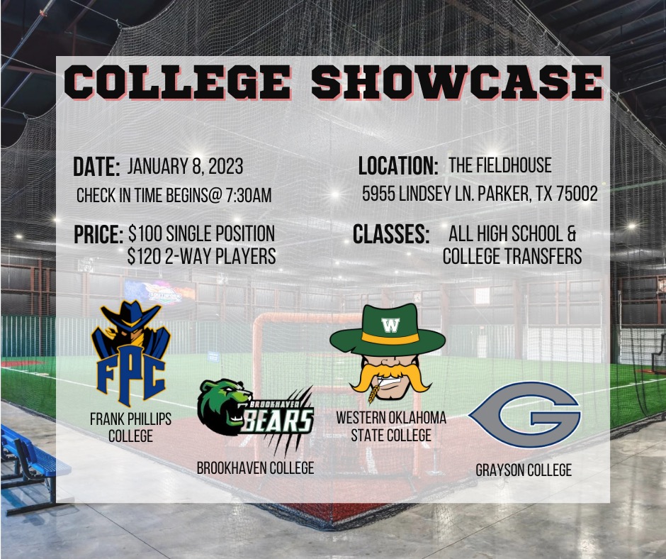 📢💥ANNOUNCEMENT💥📢

⚾️Date Change⚾️ Lock it in!🔒

🔊Due to the fact a lot of schools are starting mid week of the set camp date January 5th, we are moving it to Sunday the 8th to allow more prospects to attend our New Year JuCo Showcase❗

Sign Up Link: forms.gle/AgbKJaSHfLe15A…