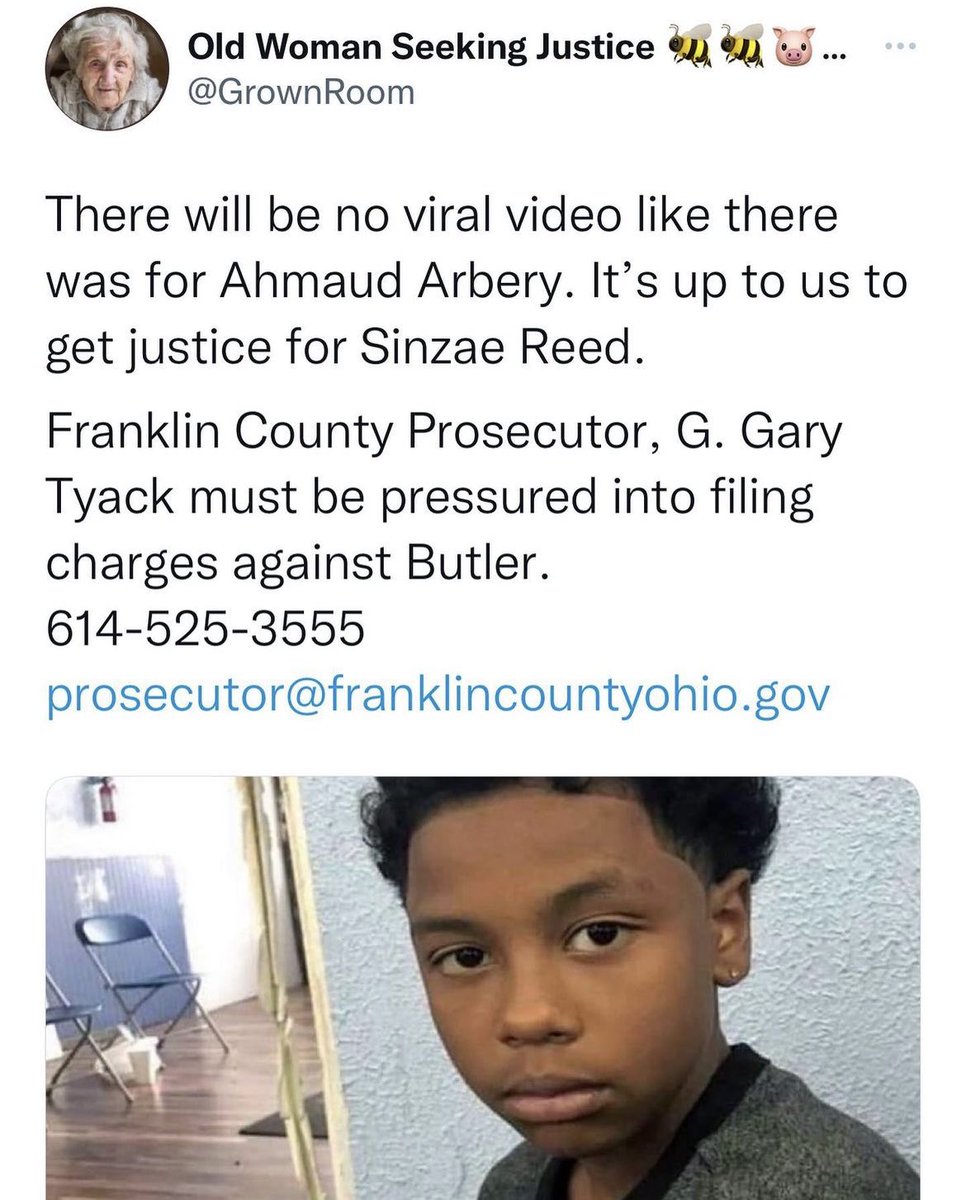 Pastor_DeLay's tweet image. To the governor of Ohio, @GovMikeDeWine the blood of this child is on your hands. You have the authority to step up and make sure that Krieg Butler Sr. is in jail for the murder of Sinzae Reed, the delay in your office can have you voted out!

#NoJusticeNoPeace
#JusticeForSinzae