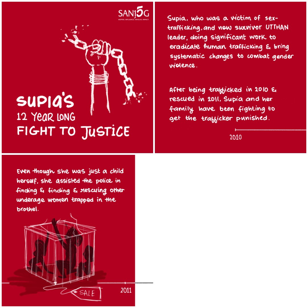 IndiaSanjog's tweet photo. Sanjog congratulates Supia for her exemplary courage, determination, and leadership. After a legal battle of 12 years, Supia has got the opportunity to identify her perpetrator in front of the police.

#SurvivorLeadership #AccessToJustice #Justice #AHTU #LeadershipNext #Tafteesh https://t.co/B9nELjW3QX