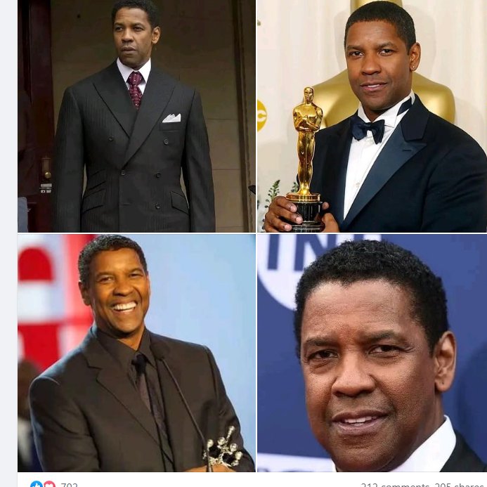 Happy 68th Birthday to actor Denzel Washington   