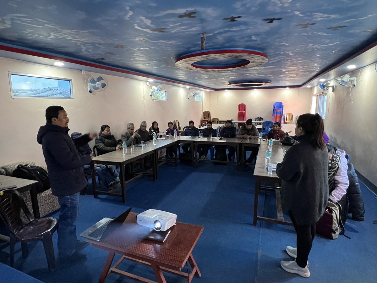 DangalParwati's tweet photo. #HappeningNow: #outcome indicator assessment of #Institutionalizing BCC #Urban Sanitation Governance and #Smart Finance and investment with municipal stakeholders under #WASHSDG program @SNV Nepal @Manima54497353 @ShresthaRaj98 @ManuSappy https://t.co/qPzN2vznSM