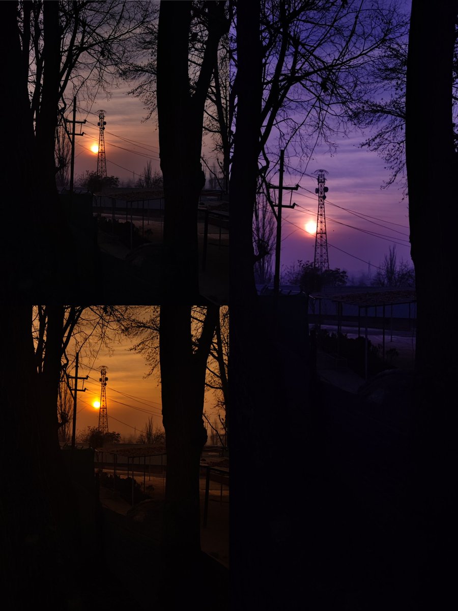 #Sunset  #kashmir