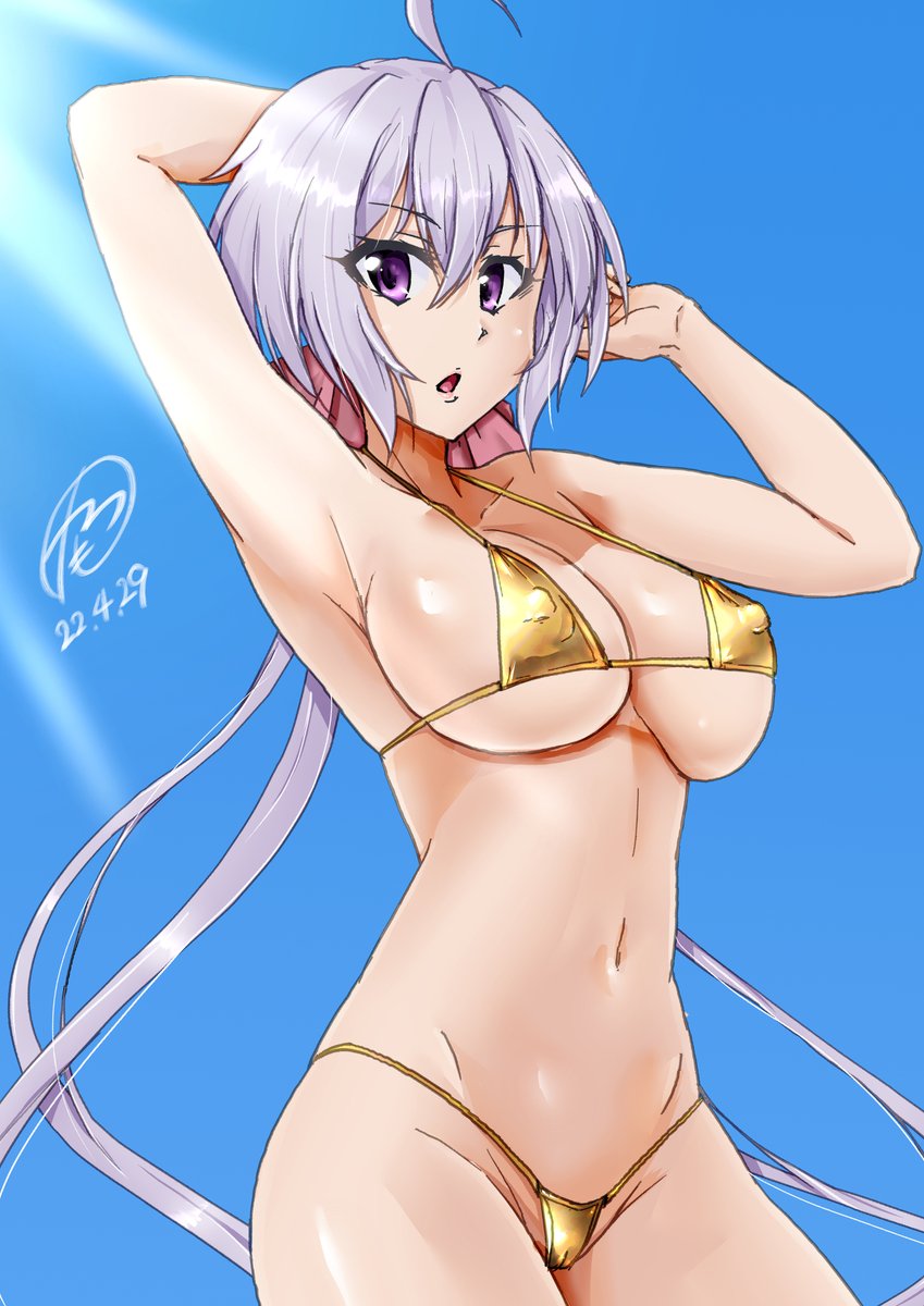 昨日雪音が誕生日だったので一日遅れで今年描いた雪音を再掲するやつ～ 