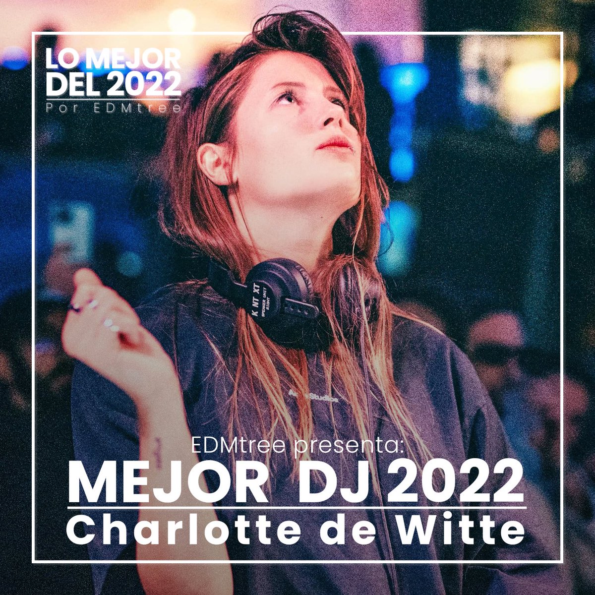 EDMtree_'s tweet photo. Este año la música electrónica estuvo liderado por grandes exponentes y estamos seguros de que seguirán sorprendiéndonos con buena música en 2023. 🎧🎶

Estos son los mejores DJs del 2022:

1. @CharlottedWitte https://t.co/OKOdNEr0xS