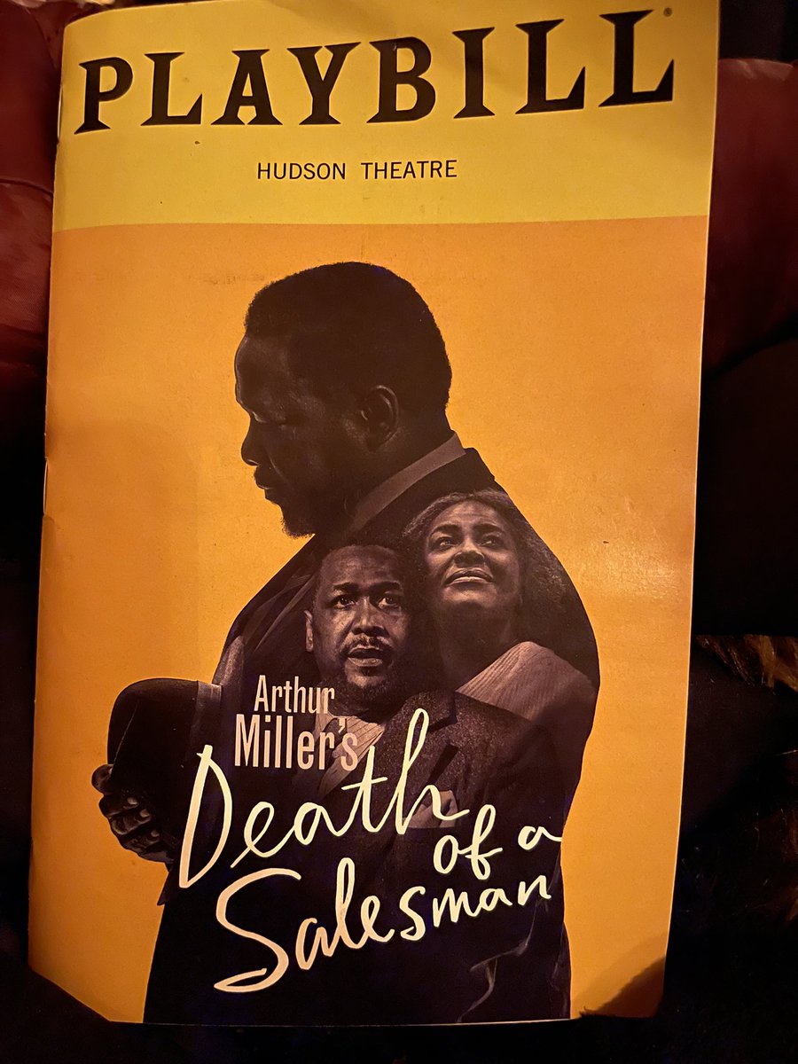 Today’s NYC excursion was amazing!!! <a href="/AudraEqualityMc/">Audra McDonald</a> and <a href="/WendellPierce/">Wendell Pierce</a> are BEASTS in their craft!!! Period!!!