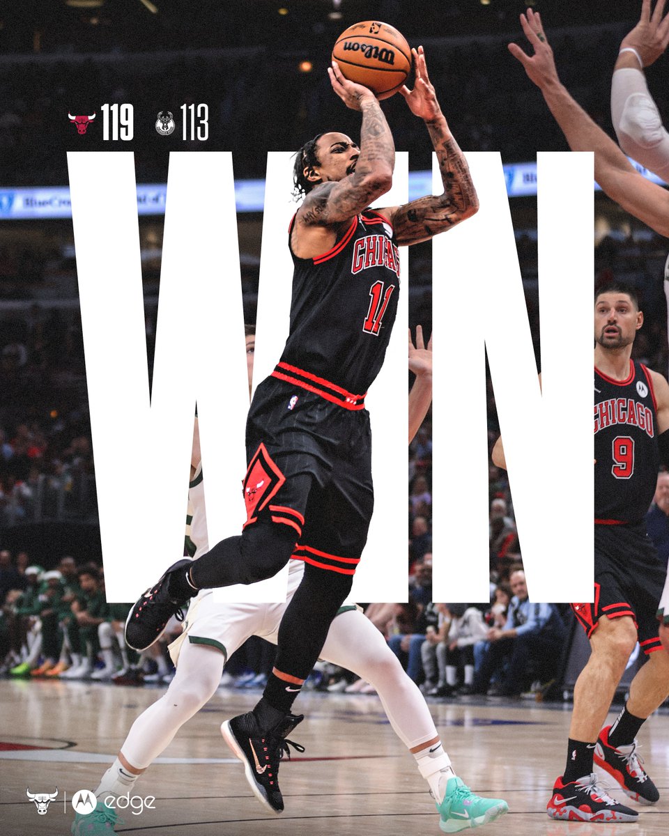 chicagobulls's tweet image. Beep beep, Chicago. 

#BullsWin | #BullsNation