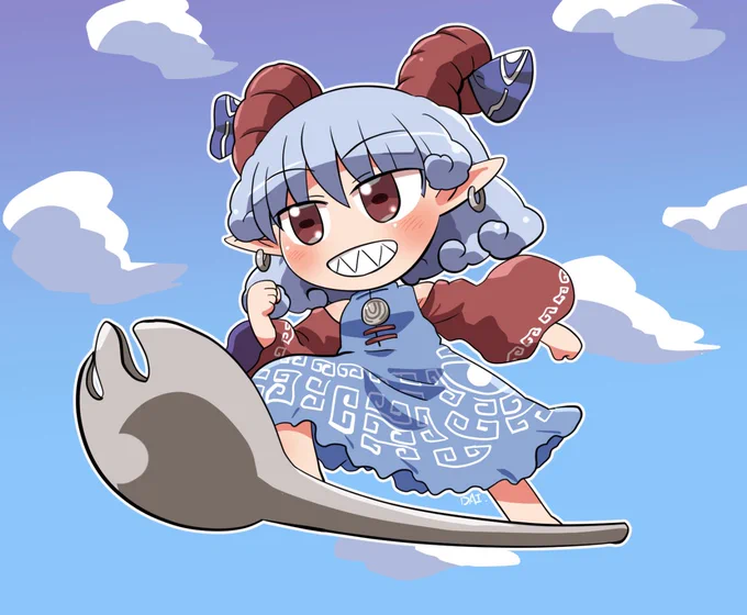 ゆうまちゃんの そらをとぶ! #おは東方 