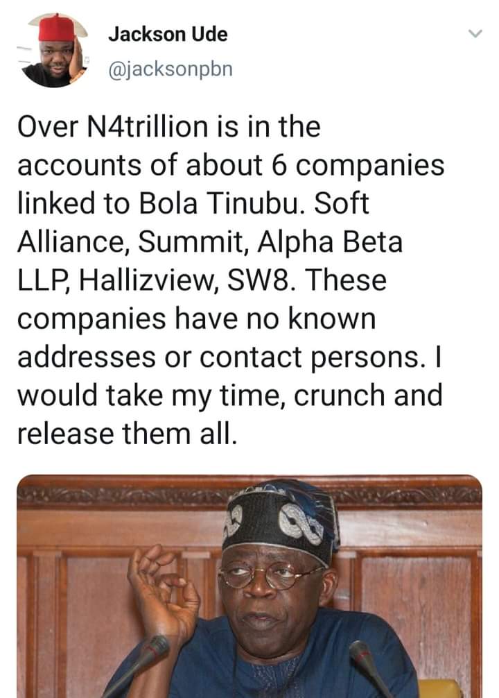 tomakinta's tweet photo. No matter what, digest this and judge this greedy Lagos landlord as you cast your votes in 2023..no politician alive that is as greedy as this man. Lagosians are feeling his stranglehold since 1999.. @atiku @OfficialPDPNig
#Vote4Atiku #Vote4Jandor #Vote4Aero #VotePDPCandidates https://t.co/53S9qihSdD