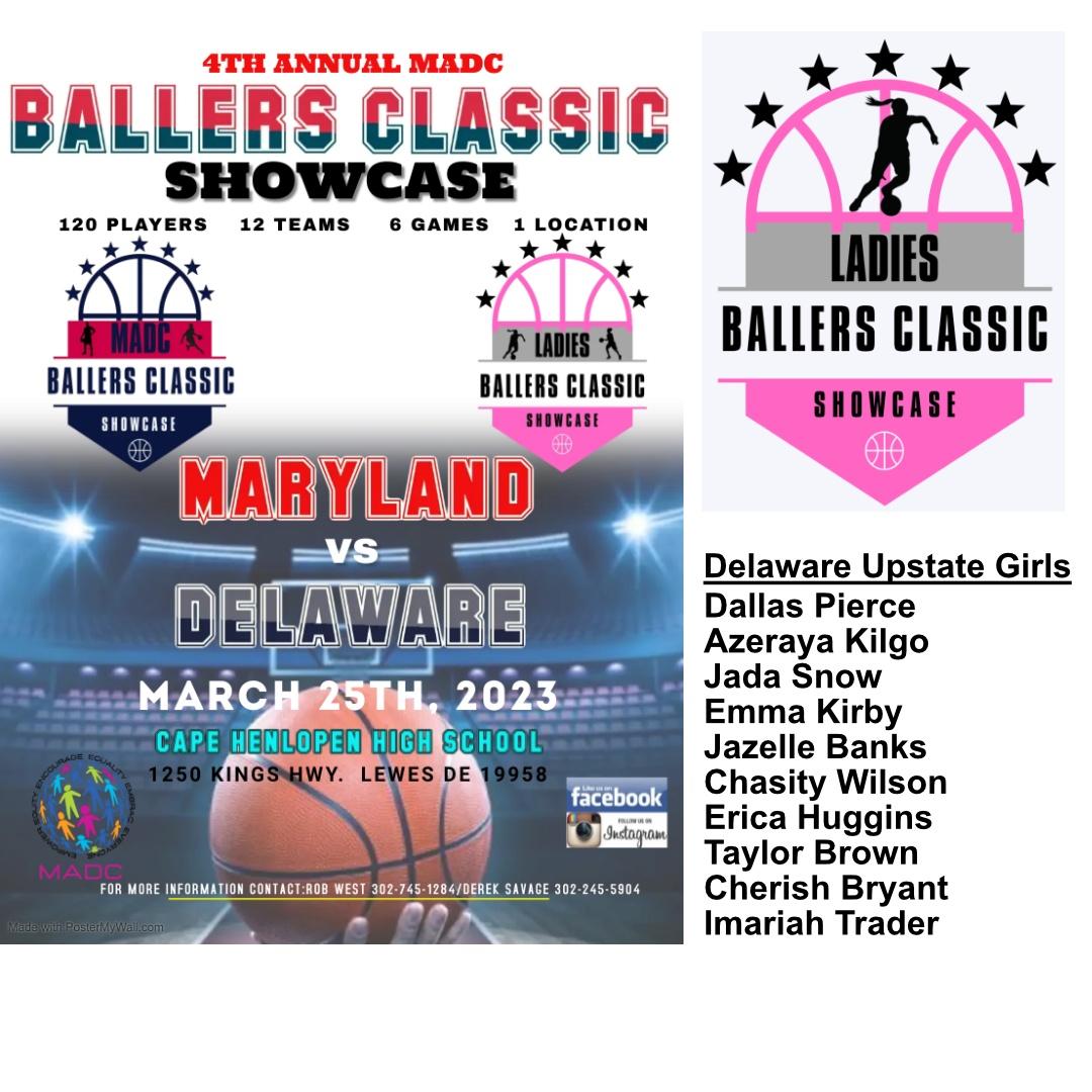 RobW12984's tweet image. The Ballers Classic (Delaware vs Maryland) is back in March of 2023.
The following roster is whom we hope to participate.
A list of 15 alternates awaits if anyone listed declines.
Players committed to participate need to register by January 15th. (Registration link is available)