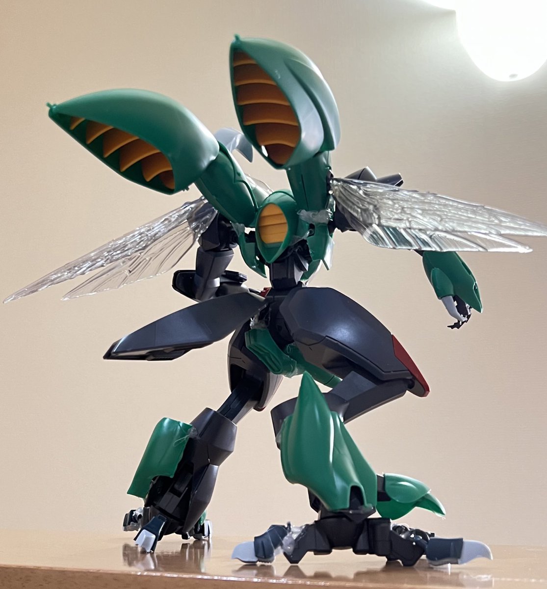 OO_GUNPLA_CLUB's tweet photo. ライネック　大体のパーツの配置を仮組　こんなバランスで完成させていこう　(≧∀≦)

本格的な加工は年明けからですね

後は年内パチ組でもして積みを減らします

とはいえ素材用にアメインゴースト追加したのは内緒ですw

#ダンバイン
#境界戦機
#今年の締めぷら
#プラモデル好きと繋がりたい https://t.co/IOfJo1q5Wm
