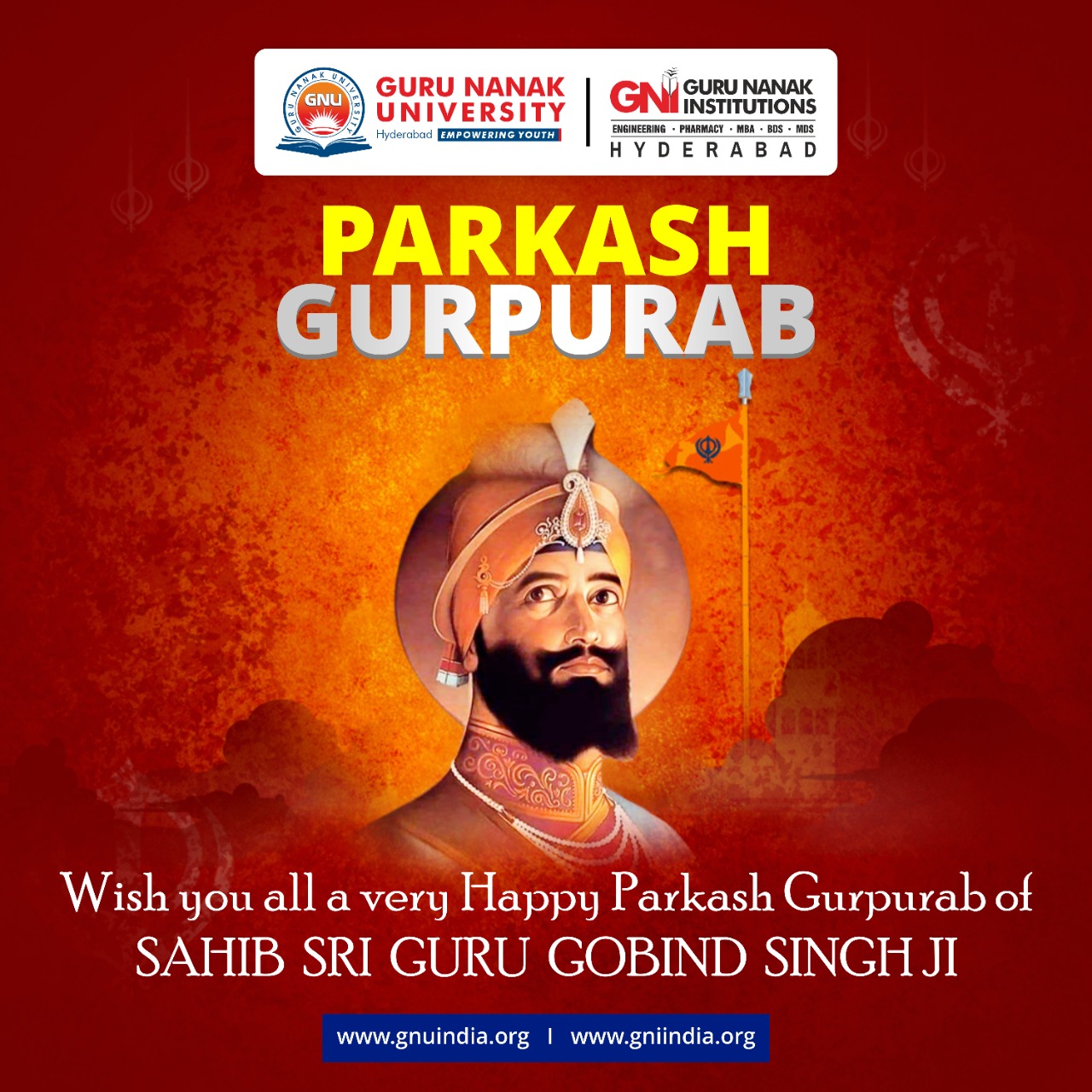 Gurpurab Guru Gobind Singh Ji 2022