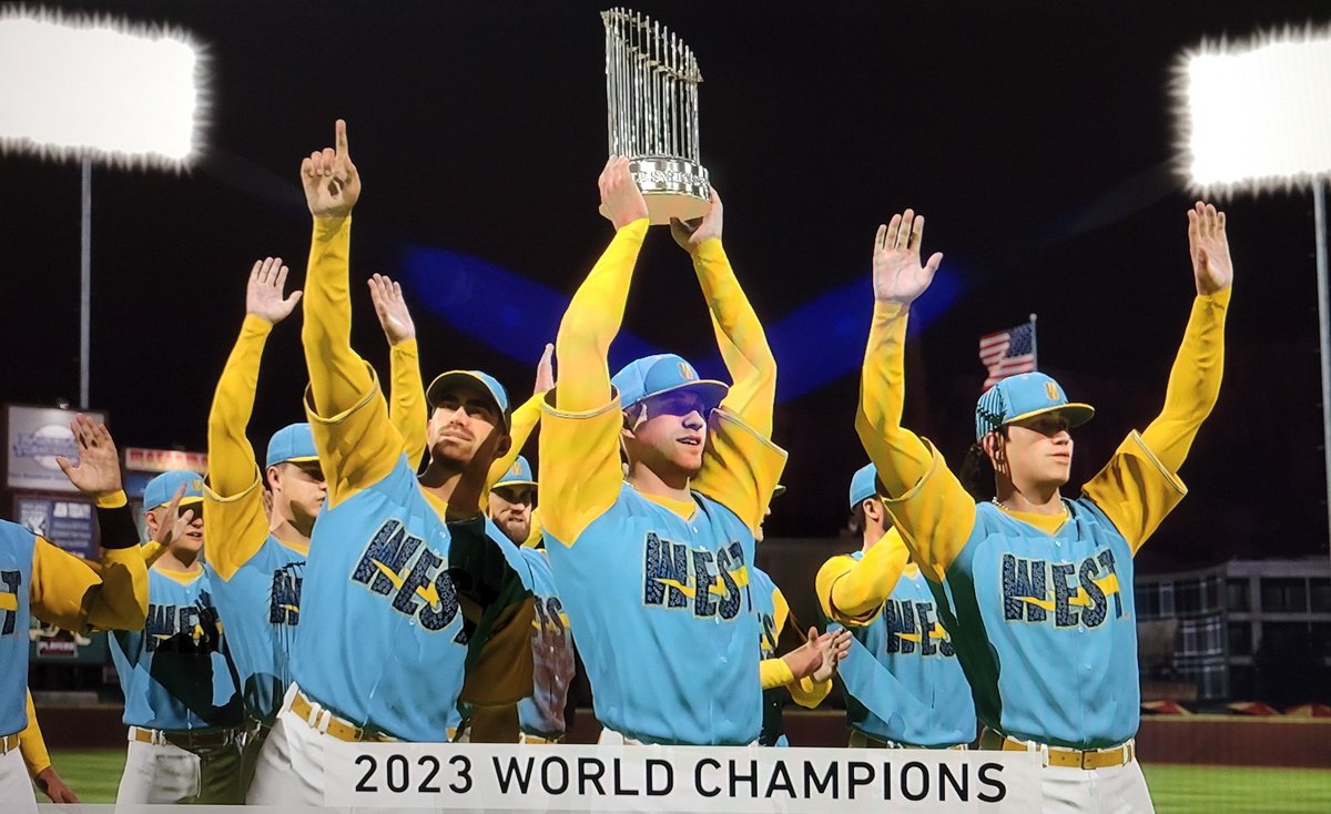 WbcZoom's tweet image. The West Region is your 2023 Zoom World Baseball Classic Champs!