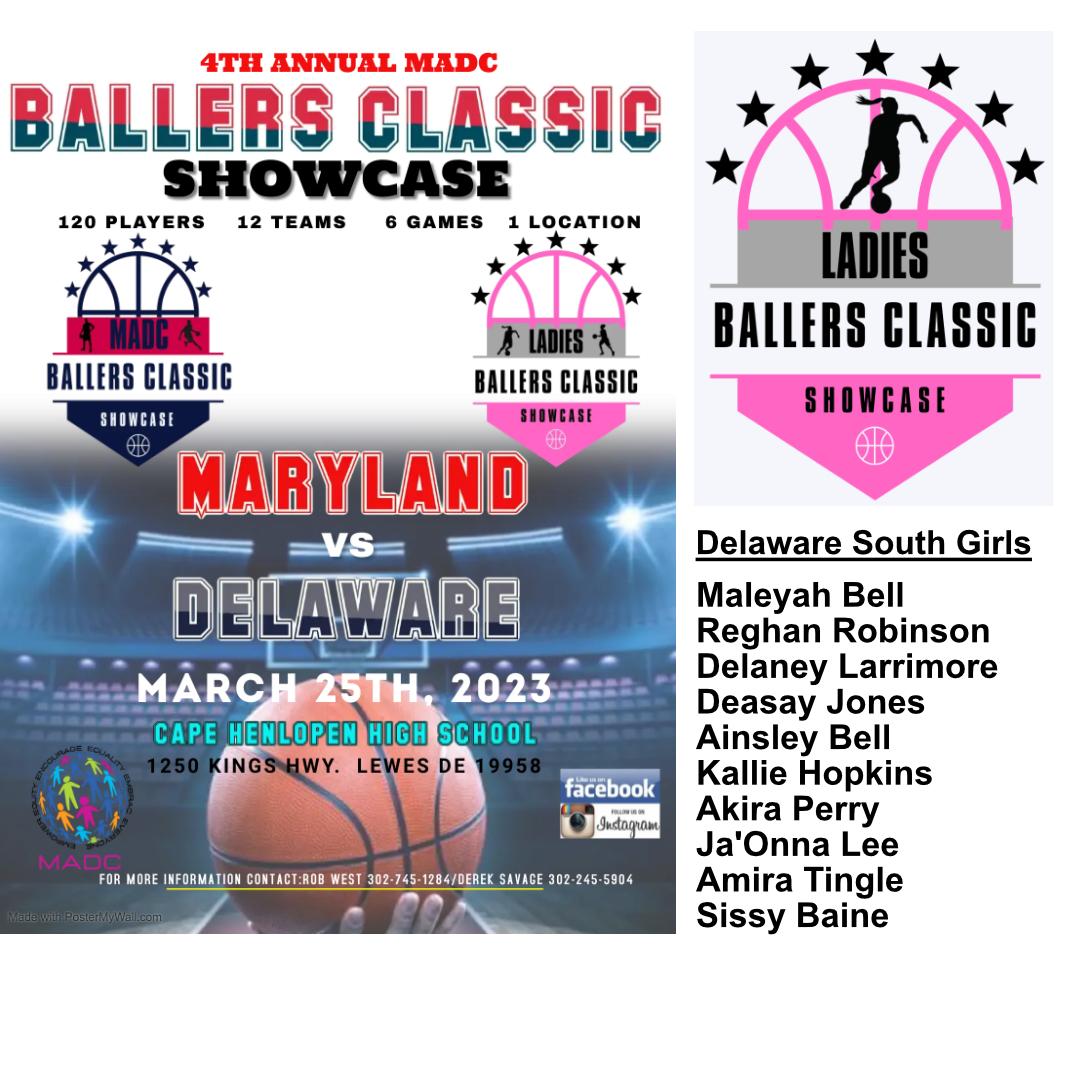 RobW12984's tweet image. The Ballers Classic (Delaware vs Maryland) is back in March of 2023.
The following roster is whom we hope to participate.
A list of 15 alternates awaits if anyone listed declines.
Players committed to participate need to register by January 15th. (Registration link is available)