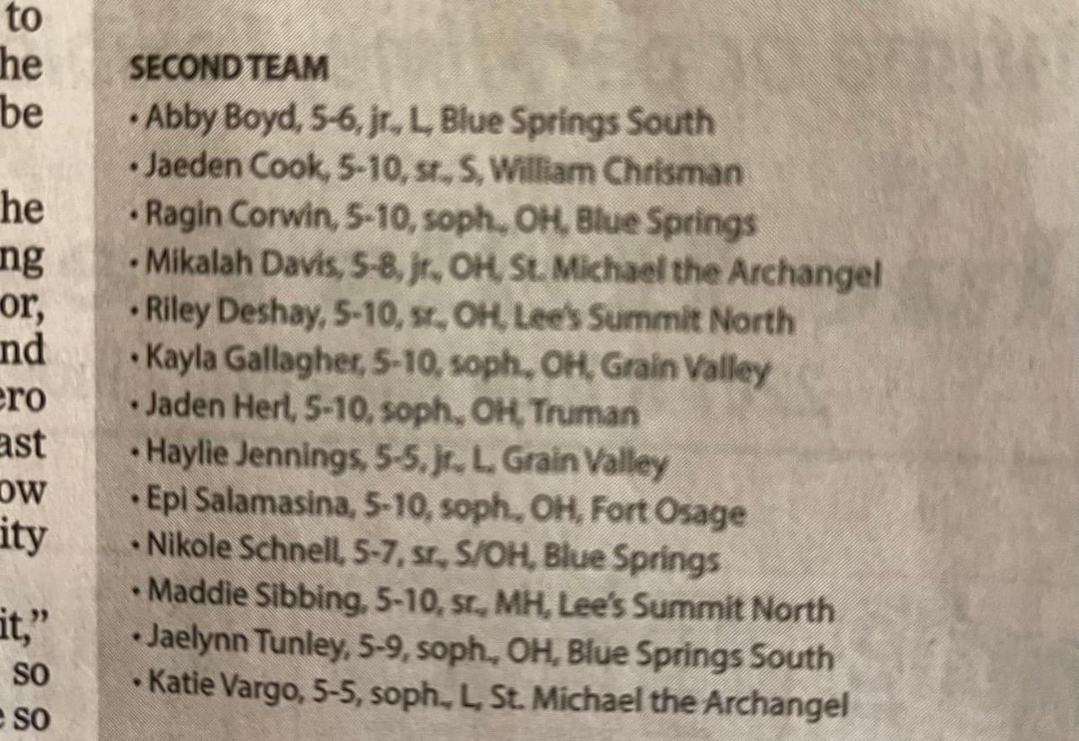 Grain Valley Volleyball tweet media