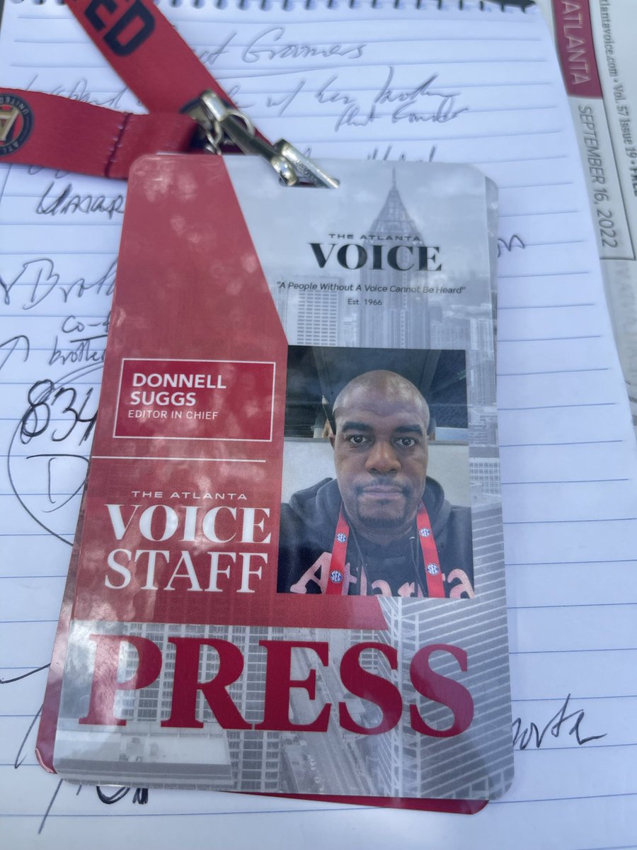 suggswriter's tweet image. Became the Editor-in-Chief of the only Black-owned print newspaper in Atlanta @theatlantavoice