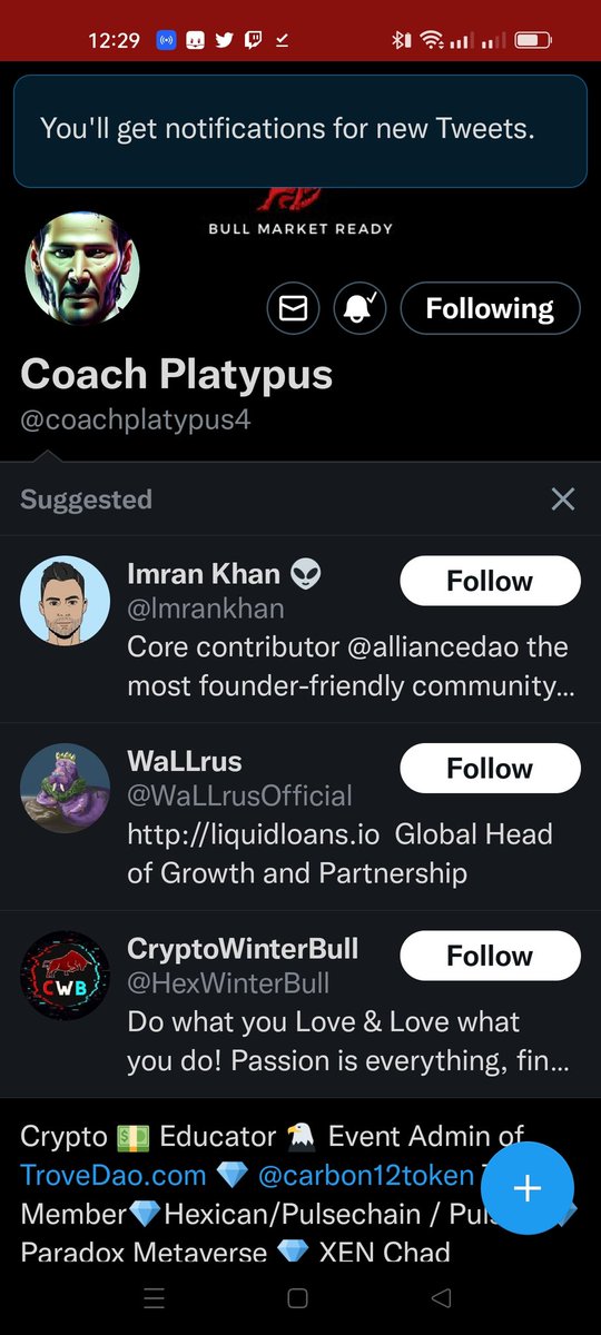 PrttyBaDBoii's tweet photo. @sof1azara03 @cryptobrass @coachplatypus4 @TroveDao_ @carbon12token Done ✅ https://t.co/rrulEnQETy